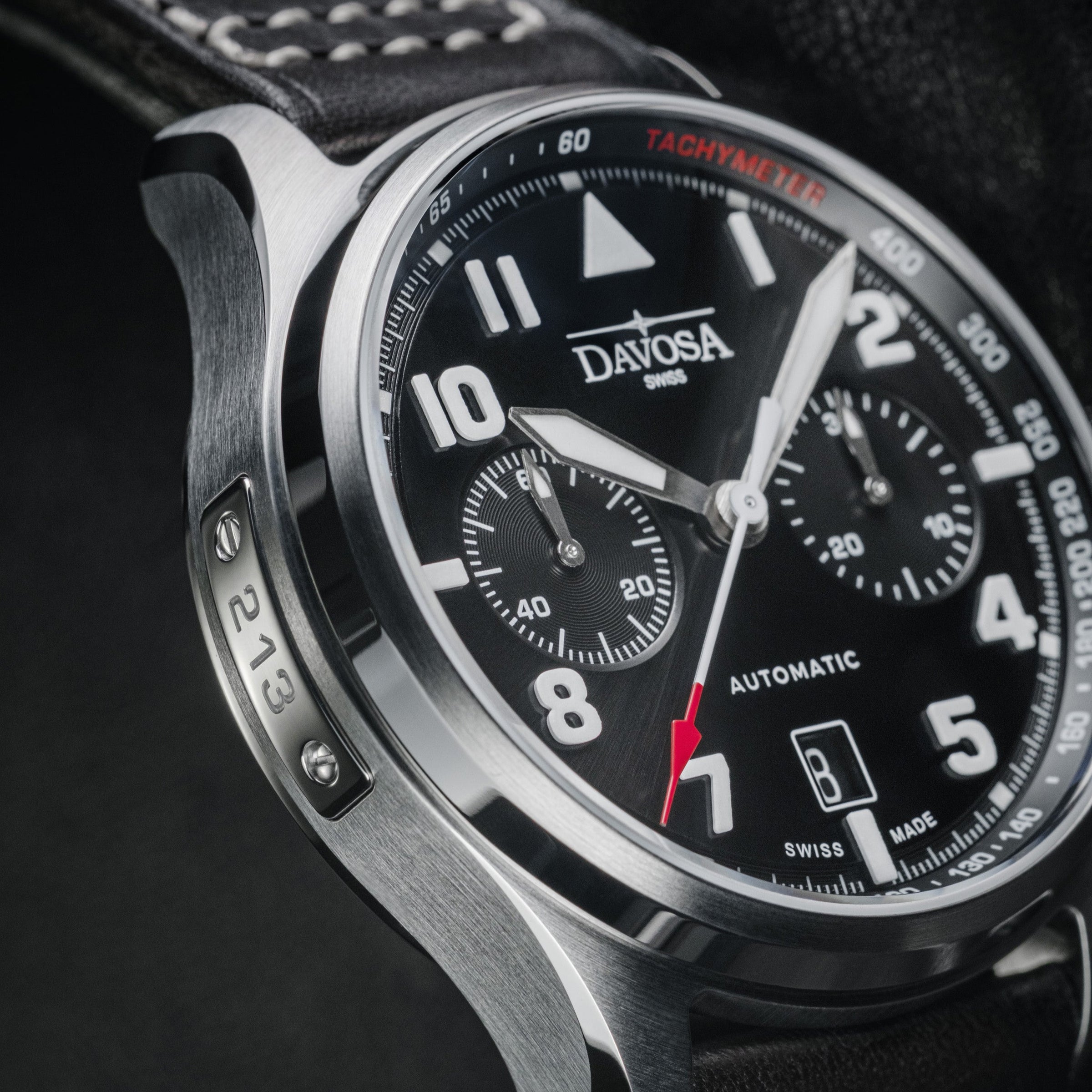 Newton Pilot Chronograph LE – DAVOSA Swiss