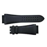 Lederband-schwarz-Titanium