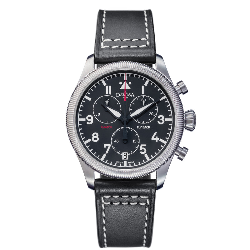 Aviator Fly Back Chronograph – DAVOSA Swiss