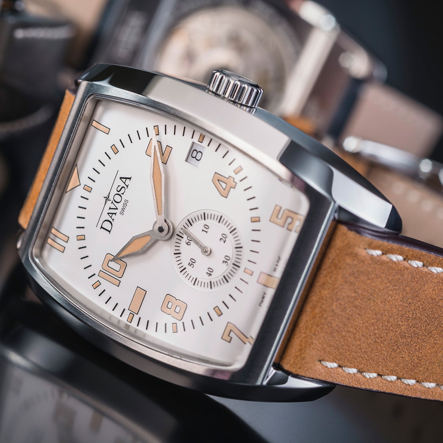 DAVOSA（ダボサ）Evo 1908　オートマティック時計 シルバー Evo 1908 – DAVOSA Swiss